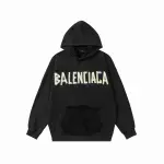 EM Sneakers Balenciaga Parisian Family Distressed Double B Tape Letter Hoodie