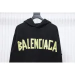 EM Sneakers Balenciaga Parisian Family Distressed Double B Tape Letter Hoodie