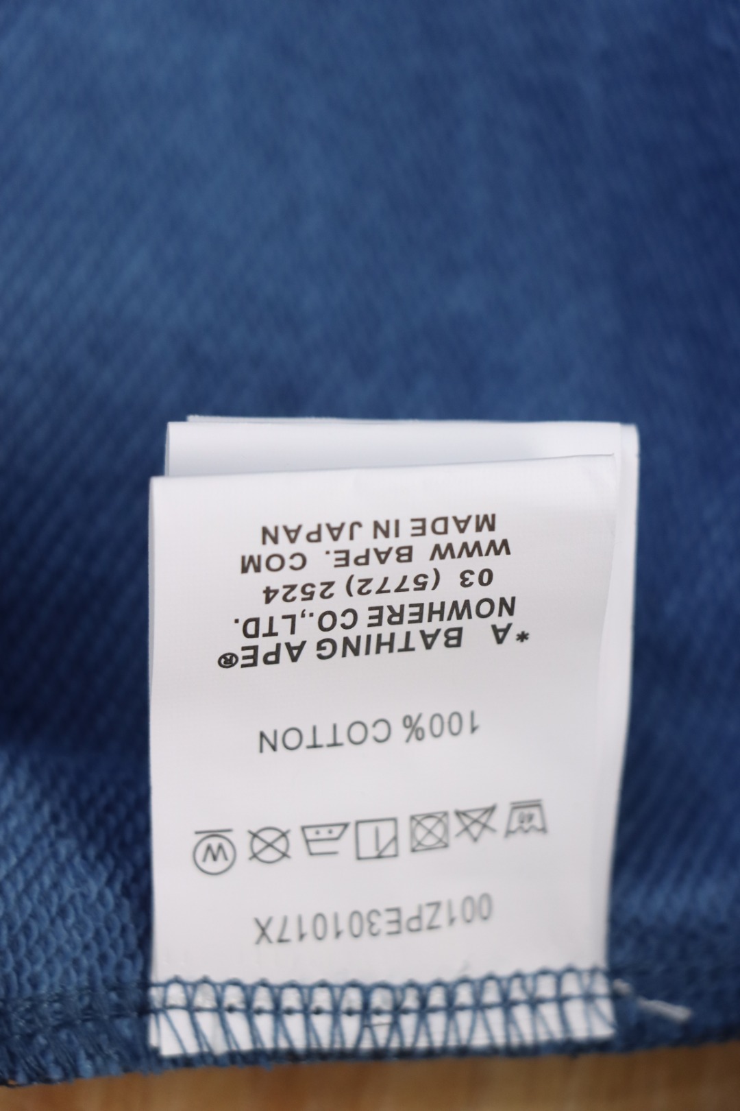 EM Sneakers BAPE Camouflage Shark Mouth Shorts Blue