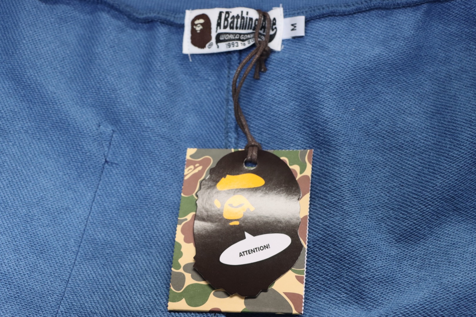 EM Sneakers BAPE Camouflage Shark Mouth Shorts Blue