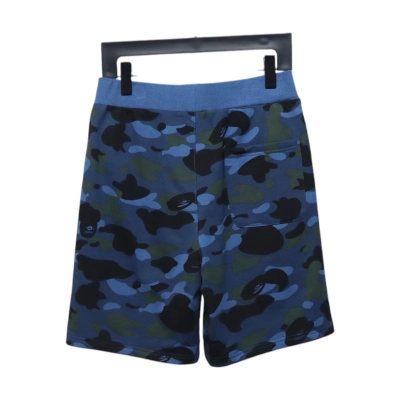 EM Sneakers BAPE Camouflage Shark Mouth Shorts Blue 02
