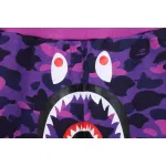 EM Sneakers BAPE Camouflage Shark Mouth Shorts Purple