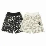 EM Sneakers BAPE Classic Black and White Camouflage Shorts Black & White