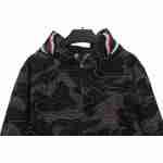 EM Sneakers BAPE Overlay Camouflage Shark Zip Hoodie