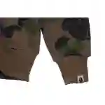 EM Sneakers BAPE Overlay Camouflage Shark Zip Hoodie Brown