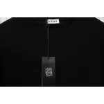 EM Sneakers Loewe T-shirt 24ss Ink Splash Logo Print Black