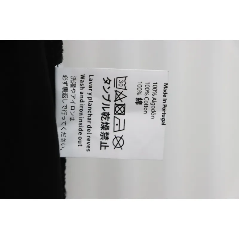 EM Sneakers Loewe T-shirt 24ss Ink Splash Logo Print Black