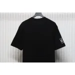 EM Sneakers Loewe T-shirt 24ss Ink Splash Logo Print Black