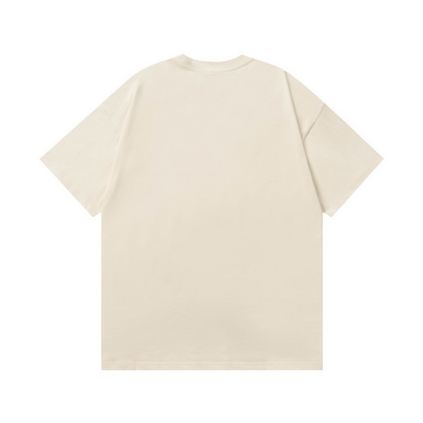 EM Sneakers Loewe T-shirt 25ss Graffiti Painted Letter Logo Print Short Sleeve Black or Yellow