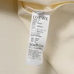 EM Sneakers Loewe T-shirt 25ss Graffiti Painted Letter Logo Print Short Sleeve Black or Yellow