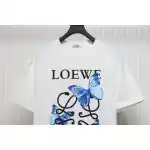 EM Sneakers Loewe T-shirt Butterfly Short Sleeve White