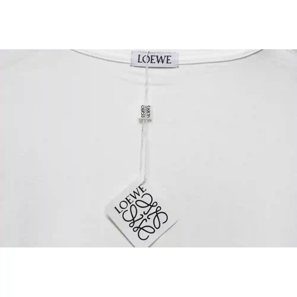 EM Sneakers Loewe T-shirt Butterfly Short Sleeve White