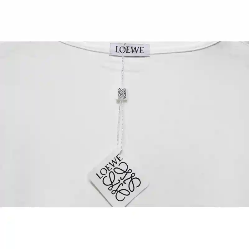 EM Sneakers Loewe T-shirt Butterfly Short Sleeve White