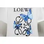 EM Sneakers Loewe T-shirt Butterfly Short Sleeve White