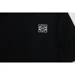 EM Sneakers Loewe T-shirt Classic Embroidered Logo Black