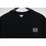EM Sneakers Loewe T-shirt Classic Embroidered Logo Black