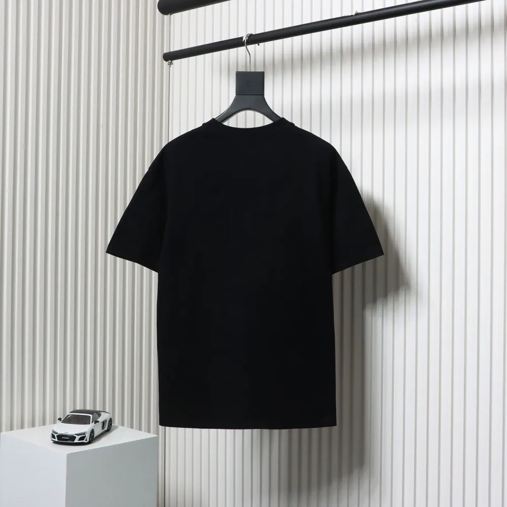 EM Sneakers Loewe T-shirt Classic Embroidered Logo Black