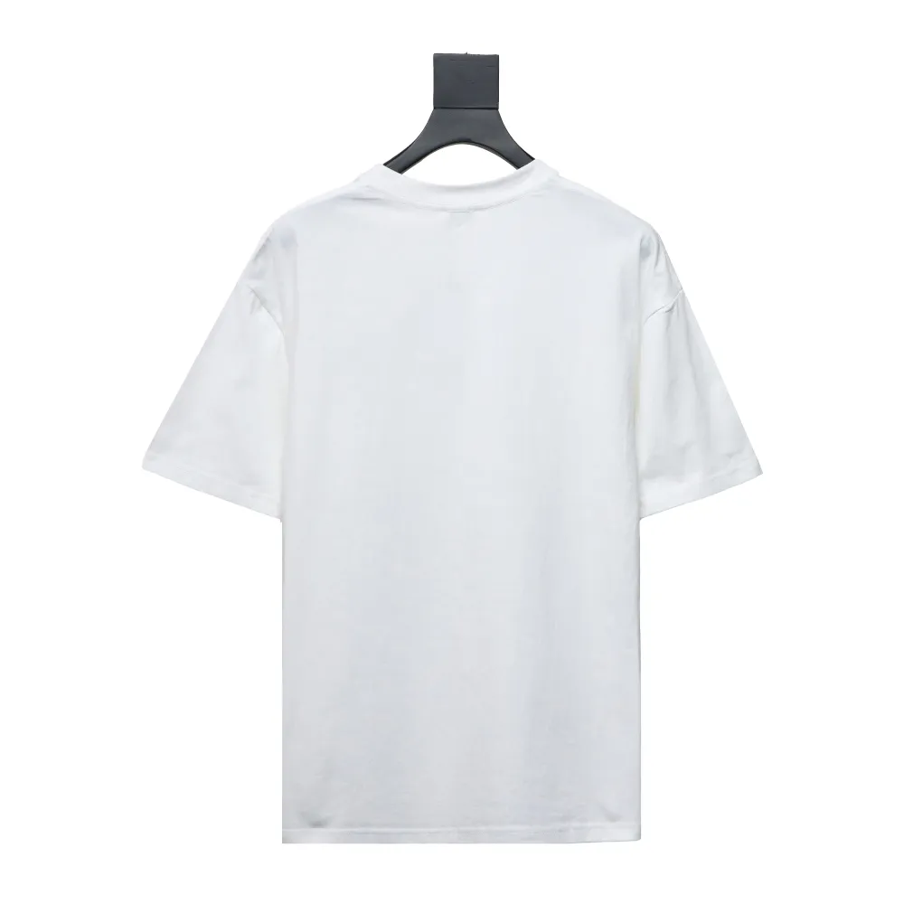 EM Sneakers Loewe T-shirt Classic Embroidered Logo White