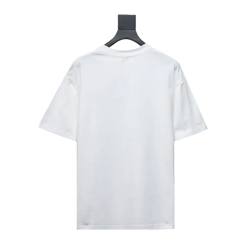 EM Sneakers Loewe T-shirt Classic Embroidered Logo White