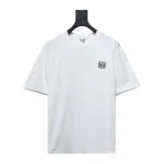 EM Sneakers Loewe T-shirt Classic Embroidered Logo White