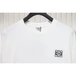 EM Sneakers Loewe T-shirt Classic Embroidered Logo White