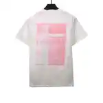 EM Sneakers Loewe T-shirt Graffiti Rendering Print White Pink