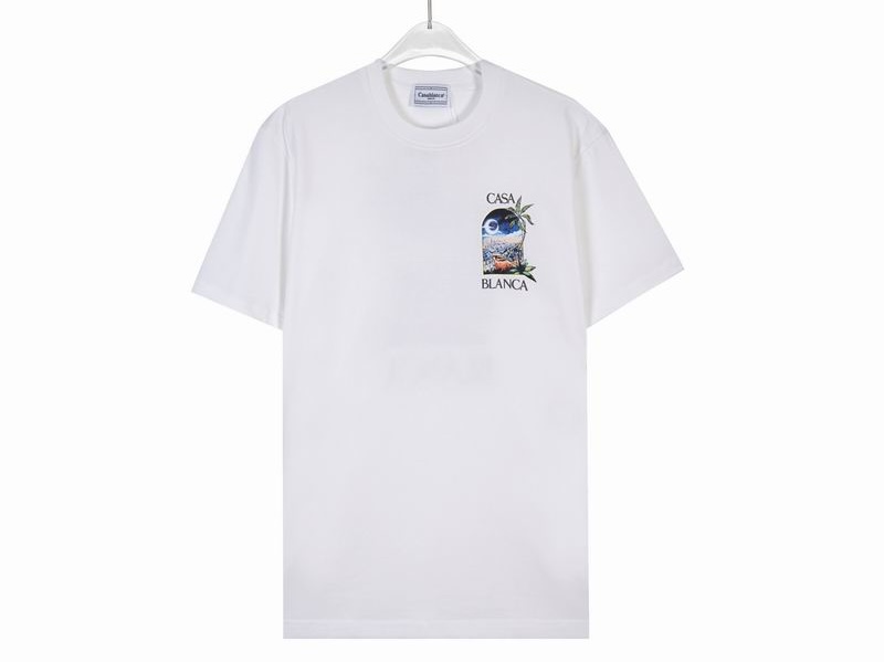 EM Sneakers Casablanca T-Shirt LA Night Printed Black or White