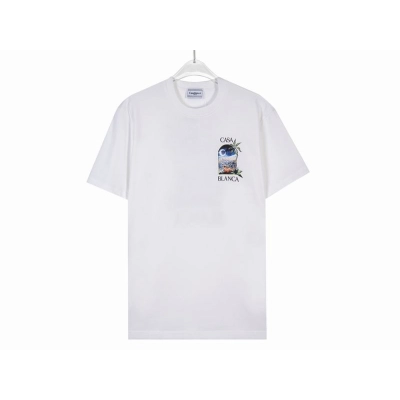 EM Sneakers Casablanca T-Shirt LA Night Printed Black or White 02