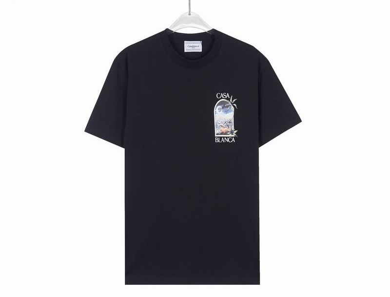 EM Sneakers Casablanca T-Shirt LA Night Printed Black or White