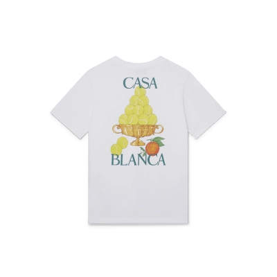 EM Sneakers Casablanca T-Shirt Le Triomphe De Tennis White 02