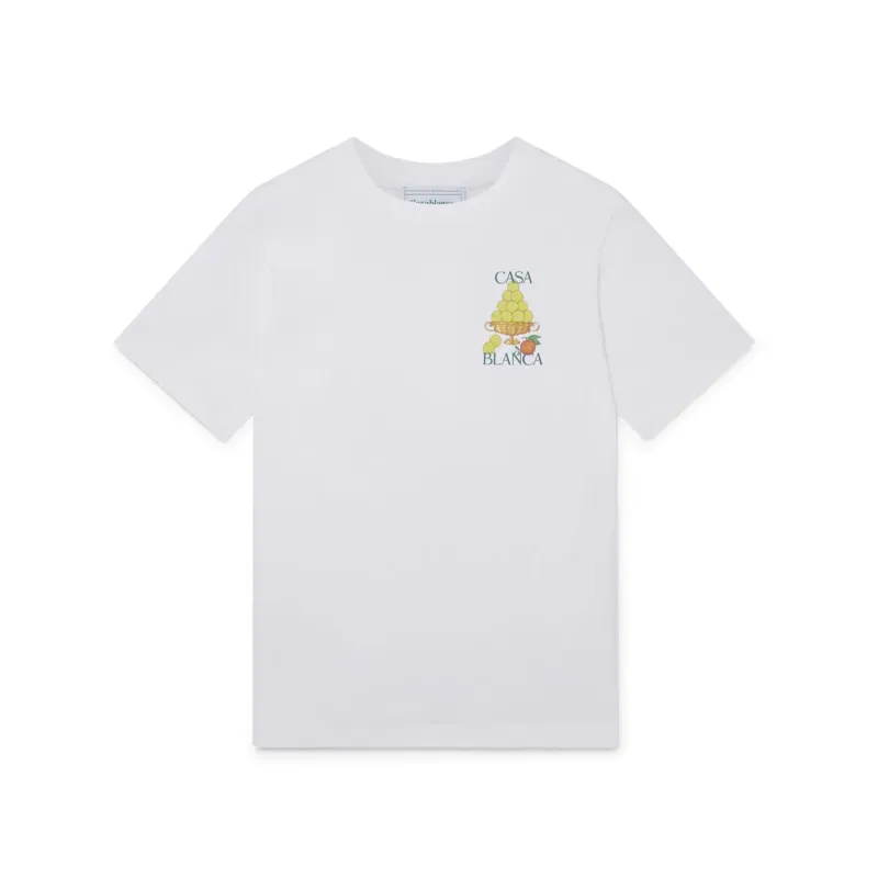 EM Sneakers Casablanca T-Shirt Le Triomphe De Tennis White