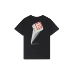 EM Sneakers Casablanca T-Shirt Leaning Column Black