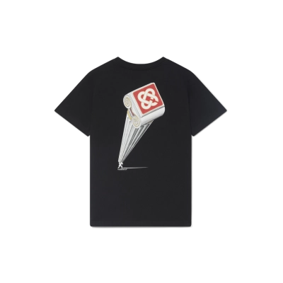 EM Sneakers Casablanca T-Shirt Leaning Column Black 02