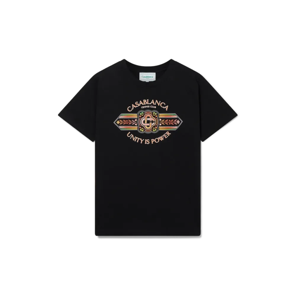 EM Sneakers Casablanca T-Shirt Unity ls Power Black