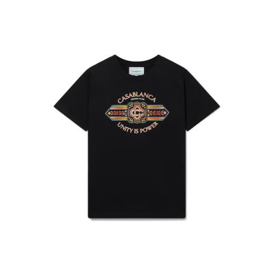 EM Sneakers Casablanca T-Shirt Unity ls Power Black 01