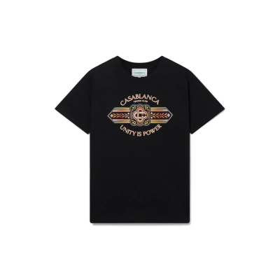 EM Sneakers Casablanca T-Shirt Unity ls Power Black 01