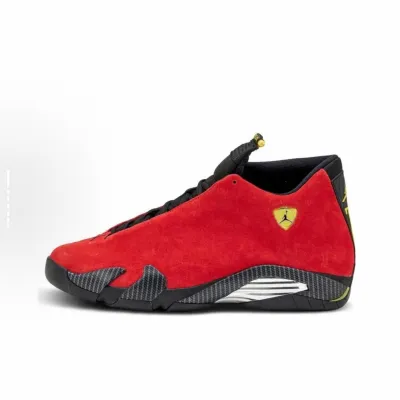 EM Sneakers Air Jordan 14 Retro Ferrari (2025) 01