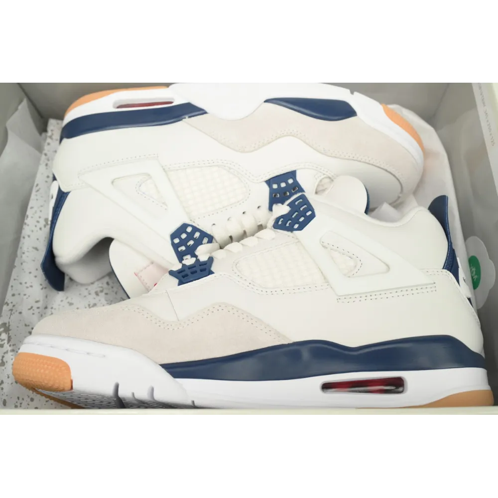 EM Sneakers Air Jordan 4 × Nike SB SP Navy
