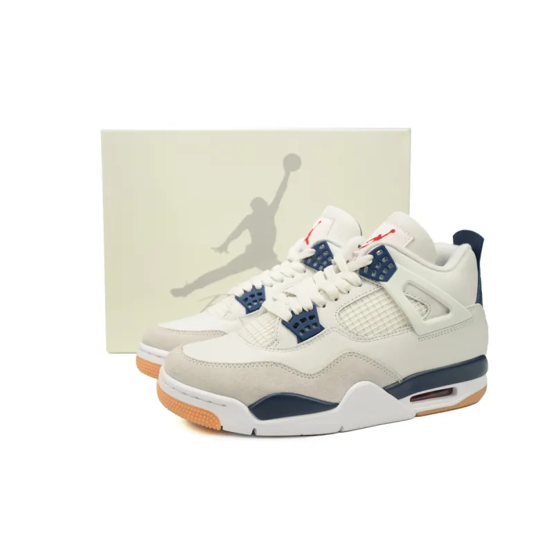 EM Sneakers Air Jordan 4 × Nike SB SP Navy