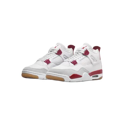 EM Sneakers Air Jordan 4 × Nike SB SP Varsity Red 02