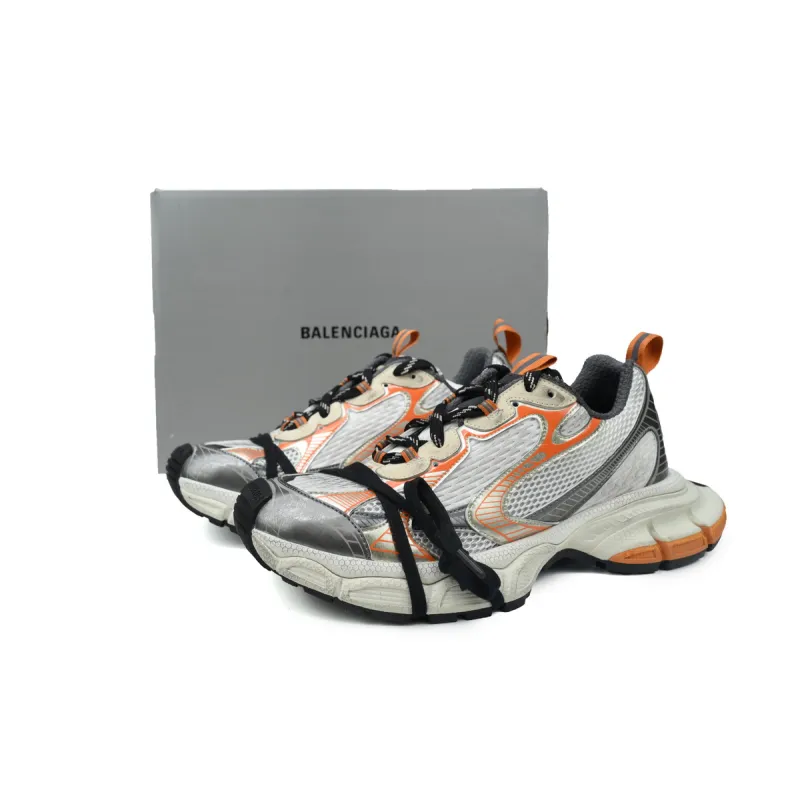 EM Sneakers Balenciaga 3XL Sneaker White Grey Orange