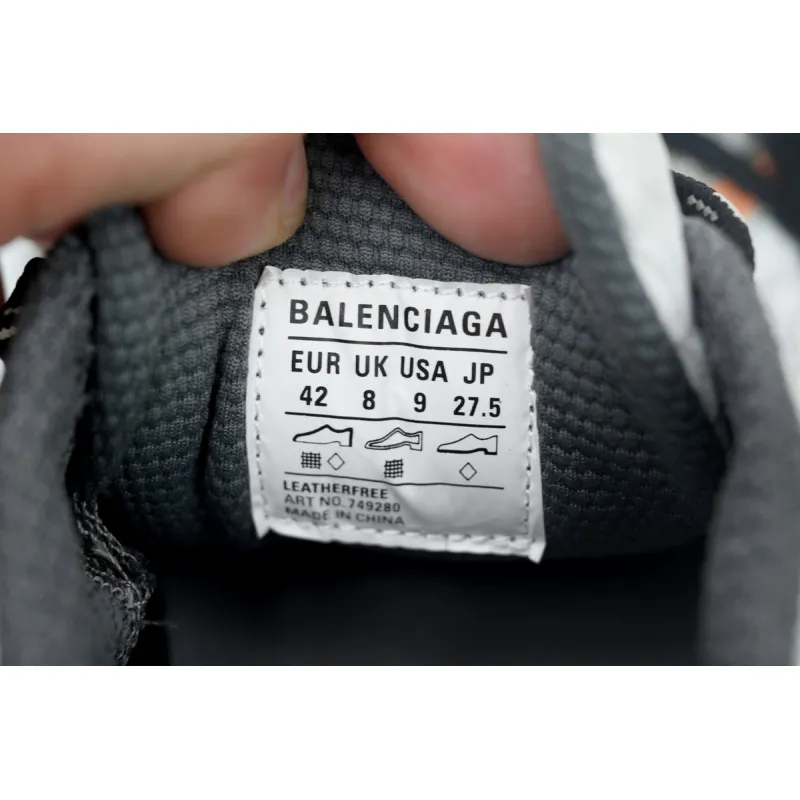 EM Sneakers Balenciaga 3XL Sneaker White Grey Orange