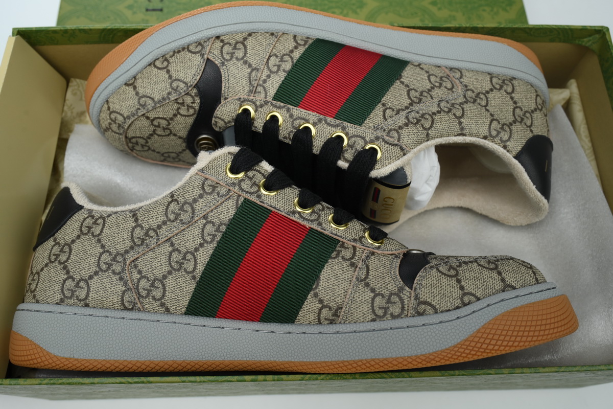 EM Sneakers Gucci Screener Beige Ebony