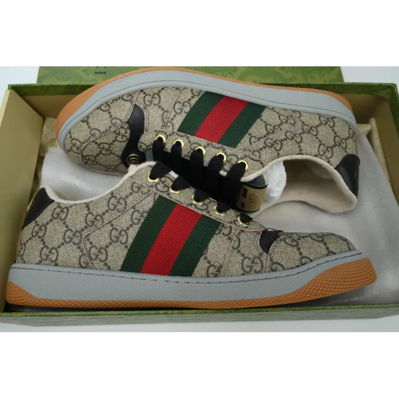 EM Sneakers Gucci Screener Beige Ebony
