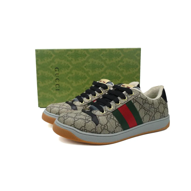 EM Sneakers Gucci Screener Beige Ebony