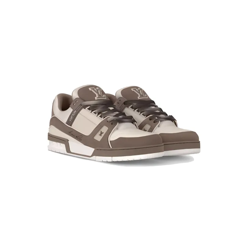 EM Sneakers Louis Vuitton Trainer Sneaker khaki