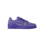 EM Sneakers Louis Vuitton Trainer Sneaker Purple Rivet
