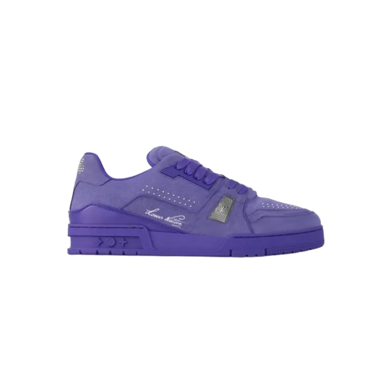 EM Sneakers Louis Vuitton Trainer Sneaker Purple Rivet