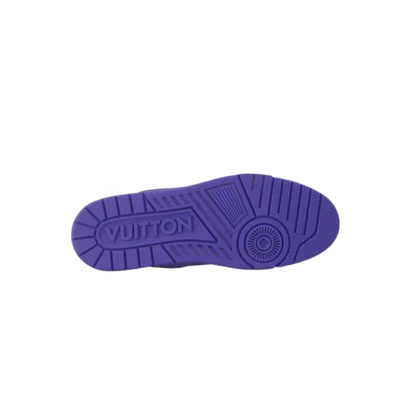 EM Sneakers Louis Vuitton Trainer Sneaker Purple Rivet