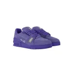 EM Sneakers Louis Vuitton Trainer Sneaker Purple Rivet